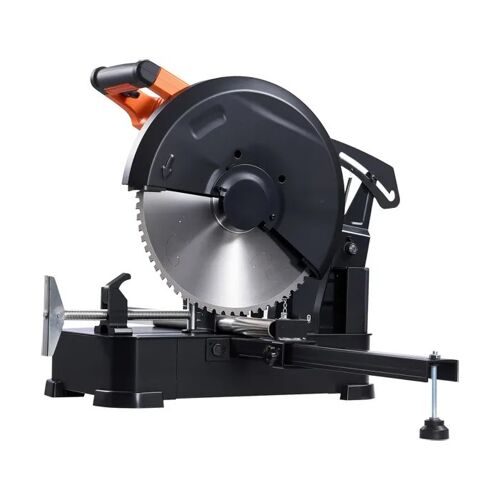 Scie à Tronçonner-Duoku-avec Lame de Coupe à Froid en Acier Inoxydable de 355 mm, Vitesse Ajustable de 750 à 1200 tr/min