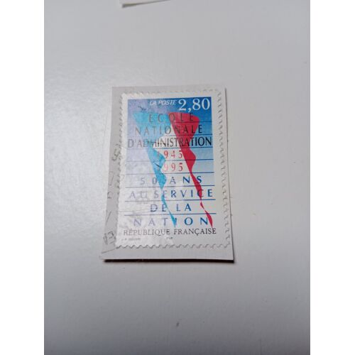 Timbre France Oblitéré 2,80 Yvert N° 2971 50e Anniversaire De L´Ecole Nationale D´Administration. De 1995