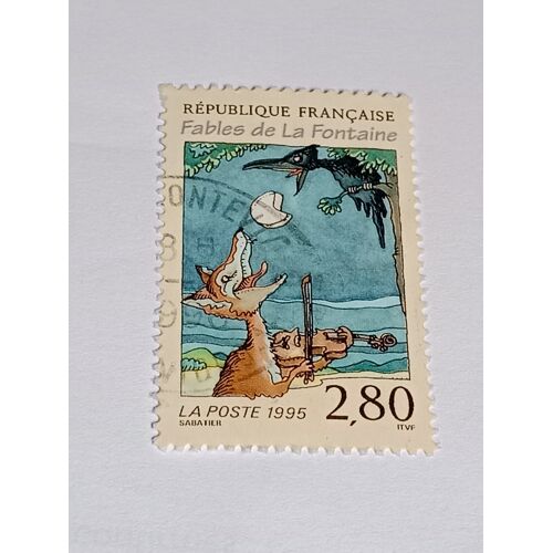 France Timbre N° Y&T 2961 Fables De La Fontaine De 1995 +