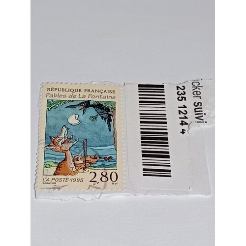 France Timbre N° Y&T 2961 Fables De La Fontaine De 1995