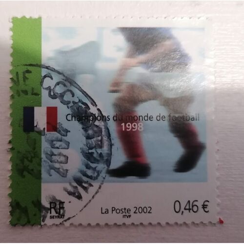 Timbre Coupe Du Monde De Foot 1998