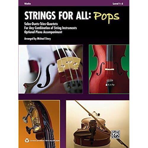 Strings For All: Pops: Violin, Level 1-3