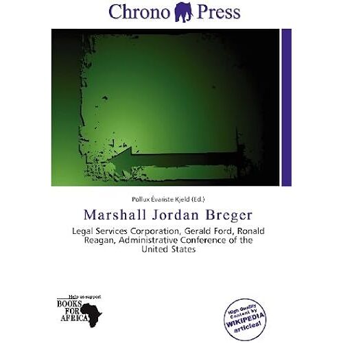 Marshall Jordan Breger