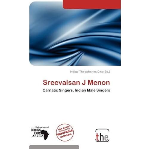 Sreevalsan J Menon