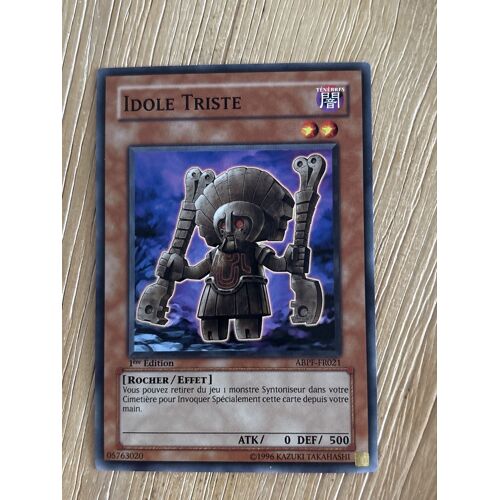 Carte Yu‑Gi‑Oh – Idole Triste – Abpf‑Fr021 – 1?? Édition