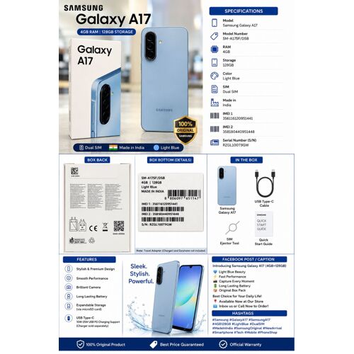 Samsung Galaxy A174GB RAM | 128GB Storage