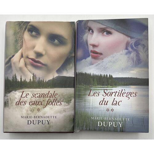 Le Scandale Des Eaux Folles En 2 Tomes Marie-Bernadette Dupuy (Le Scandale Des Eaux Folles / Les Sortilèges Du Lac)