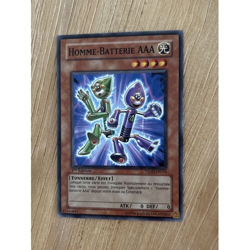 Carte Yu‑Gi‑Oh – Homme Batterie Aaa – Tshd‑Fr034 – 1?? Édition