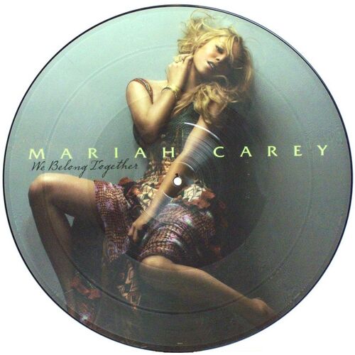 Disque Maxi 33t 12" Picture Disc Mariah Carey " We Belong Together " 4 Versions 2005 Island Def Jam Music