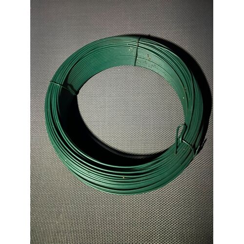 Bobine Fil De Fer Vert Jardin 25 M