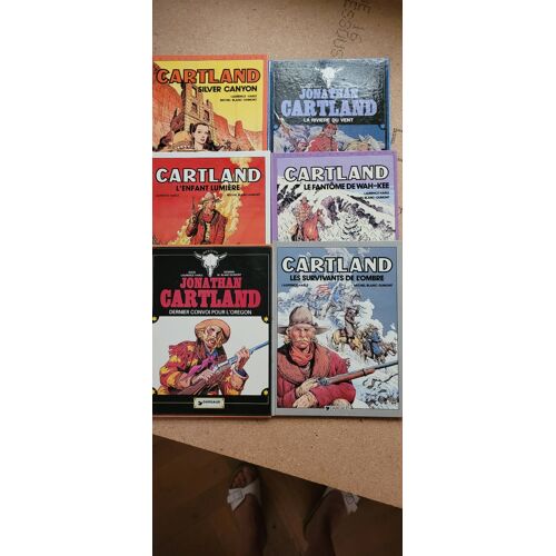 Lot De 6 Bd Jonathan Cartland