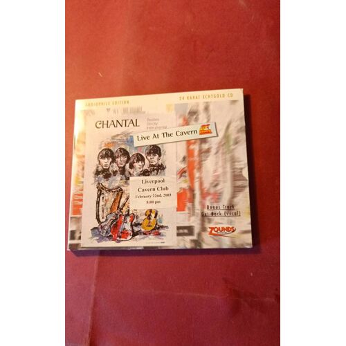 Album Cd - Chantal - Live At The Cavern - Liverpool Cavern Club 22 Février 2003 .