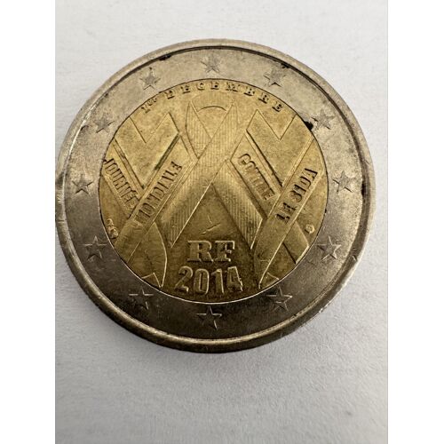 Jolie Pièce Commémorative De 2 Euros Française 