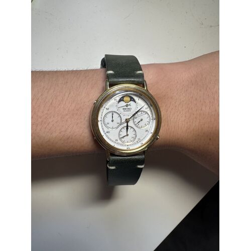 Seiko 7a48-7020 Chronograph Moonphase 1984