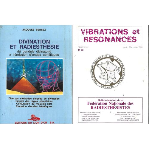 Divination Et Radiesthésie Bersez
