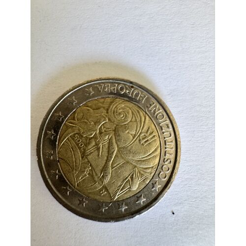 Belle Pièce Commémorative De 2€ Italienne
