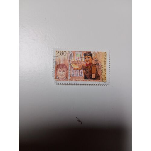 Timbre France 2,80 Yvert N°2861 Laurent Mourguet (1769-1844) Créateur De Guignol De 1994 S
