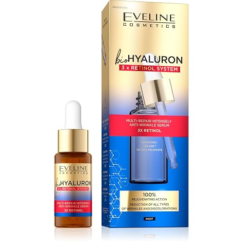 Eveline Bio Hyaluron 3xretinol System Serum Antiarrugas Multi-Reparador 18ml