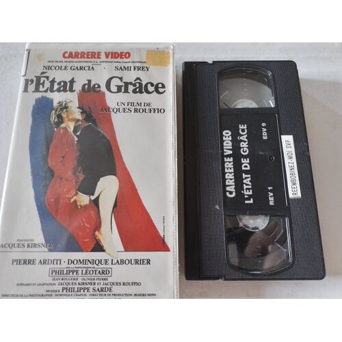 Cassette Vidéo Vhs - L'É... De Grâce - Nicole Garcia