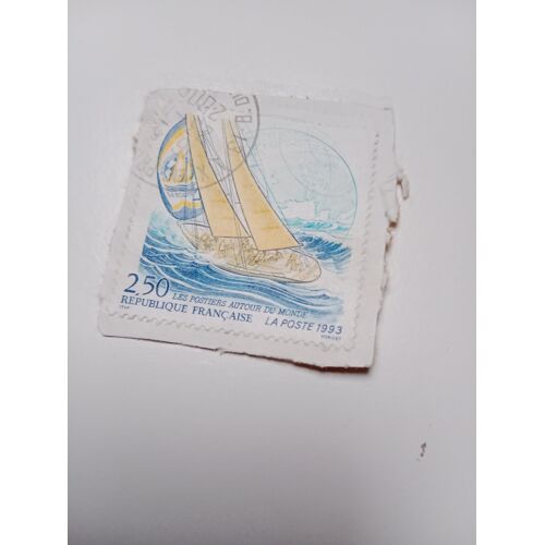 France Timbre Oblitéré 2,50 Yvert N° 2789 -Les Postiers Autour Du Monde Dans La Whitbread. De 1993