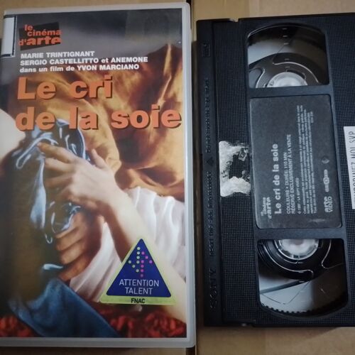Cassette Vidéo Vhs - Le Cri De La Soie - Marie Trintignant