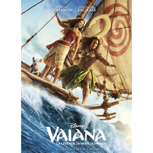 Vaiana : La Légende Du Bout Du Monde / Affiche Cinéma Originale 120x160 Cm Roulée. Année 2026