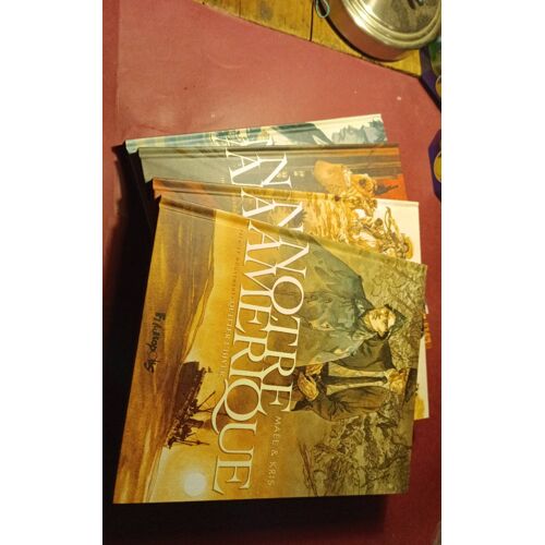 Lot De 4 Bandes Dessinées - Notre Amérique - De Maël Et Kris - Futuropolis - Premières Éditions .