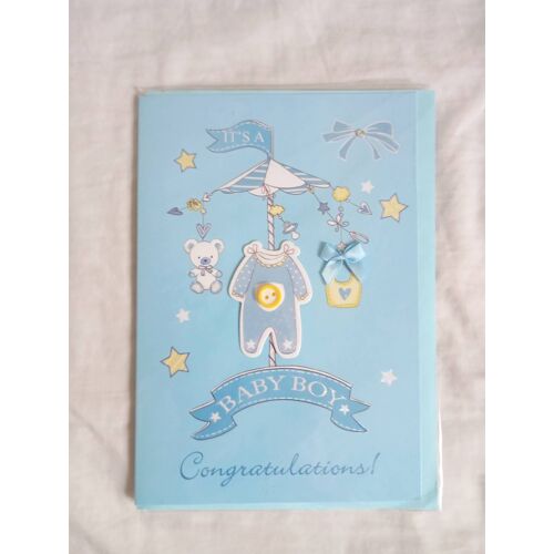 Carte De Naissance Bébé Garçon