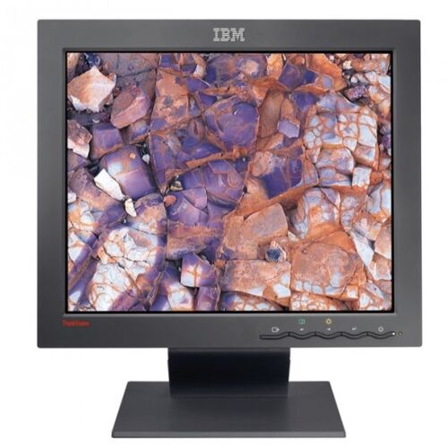 Ecran Plat 15" IBM ThinkVision L150 LCD Pc Vga Caisse Ticket Comptoir Boutique