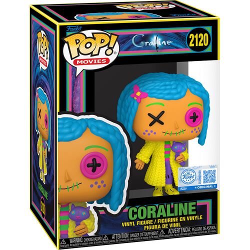 Figurine Funko Pop - Coraline N°2120 - Coraline - Néon (94771)