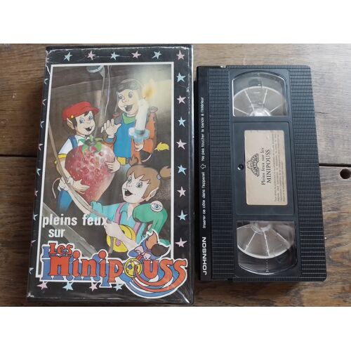 Cassette Vidéo Vhs - Pleins Feux Sur Les Minipouss - Dic