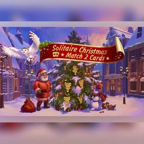 Solitaire Christmas. Match 2 Cards (PC) Steam Key - GLOBAL