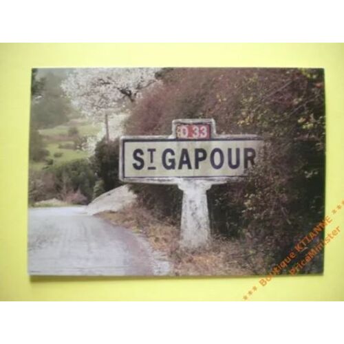 St Gapour - Carte Postale Humoristique Sncf (Campagne Publicitaire De 2006) - Envoi Suivi