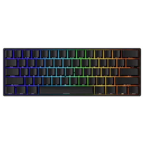 Akko FUN60 Pro HE clavier USB QWERTY Allemand Noir