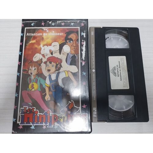 Cassette Vidéo Vhs - Les Minipouss - Attention Au Chasseur