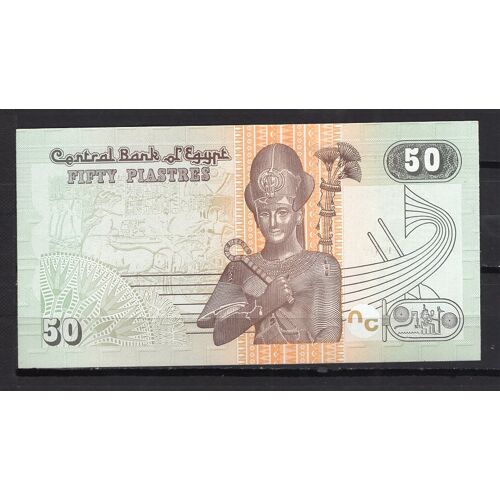Billet De Banque Egypte 50 Piastres 1994-2208 Pick 62 Dimension 135 X 70 Mm