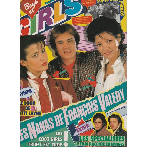 Les Coco Girls 1/2p/ Francois Valery 1.5p/ Nick Kershaw 1/2p/ Patti Layne 1p/ Articles Photos Dalida , Line Renaud , Sophie Marceau , Michele Torr , Annie Cordy , Michael Jackson, Lambert Wilson 272