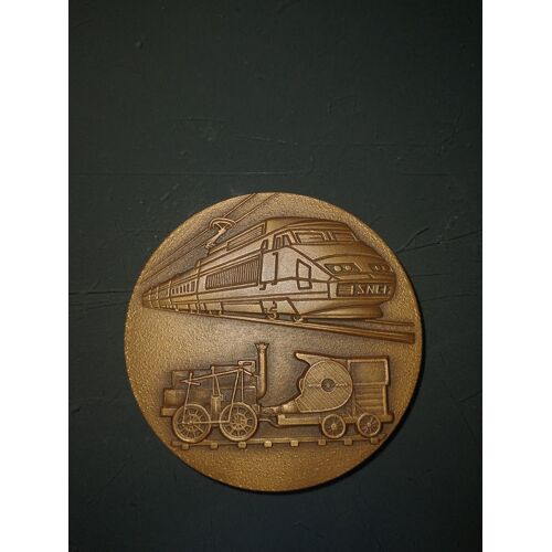 Médaille Du 150 Ème Anniversaire Du Chemin De Fer En France