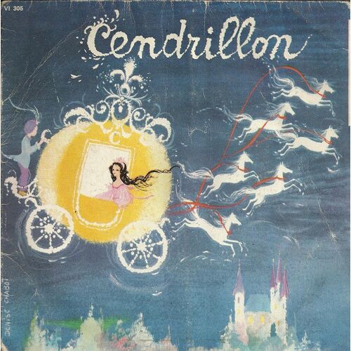 Perrault Raconté Par Jacques Fabbri Avec Le Concours De La Compagnie Du Tourne-Conte ‎– Cendrillon