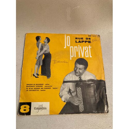 Jo Privat ‎– Rue De Lappe Avec Jo Privat N°8