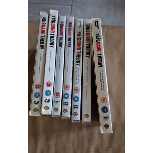 Dvd - The Big Bang Théorie- Saison 3 /4 /5 /6 /7 /8 Et 9 - Multilangue