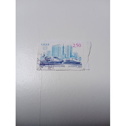 Timbre France Oblitéré 2,50 Yvert N° 2811 Congrès De La Fédération Des Sociétés Philatéliques Françaises, À Lille. De 1993 S