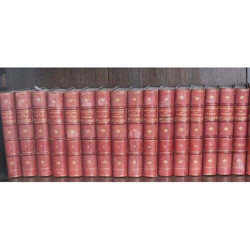 Sainte-Beuve Causeries Du Lundi, 15 Tomes + 1 De Table. Editions Garnier Frères