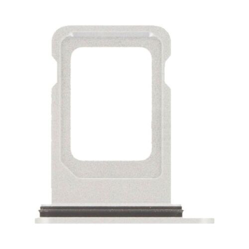 Tiroir Carte Sim Pour Iphone 17e - Couleur Blanc - Support Nano Sim Premium Avec Joint D'Étanchéité-Gsmmultiservices