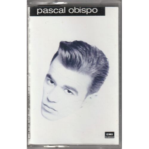 Introuvable Ultra Rare K7 Audio Pascal Obispo Le Long Du Fleuve / 9 Titres , Son 1er Album / Jeune Révolution , Le Voudrais Être Dangereux , Étrange Journée , Les Avions Se Souviennent Erc Emi 1990