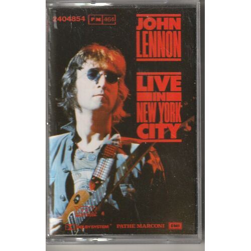 Rare K7 Audio John Lennon Live In New York City 11 Titres