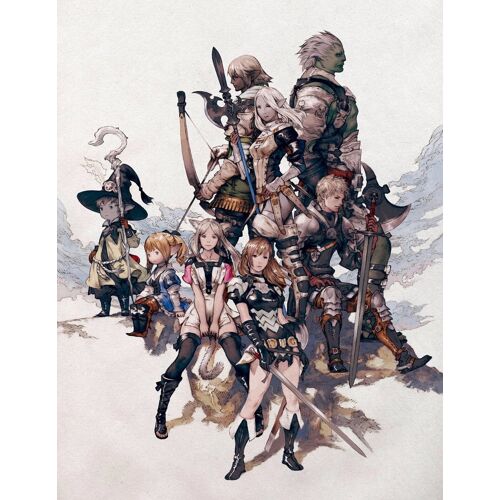 Final Fantasy Xiv - Poster Officiel Akihiko Yoshida Illustration 73x52 Cm