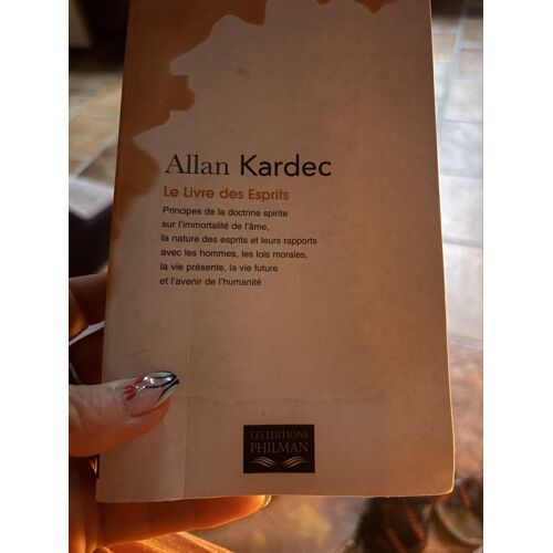 Le Livre Des Esprits Allan L’Ardèche