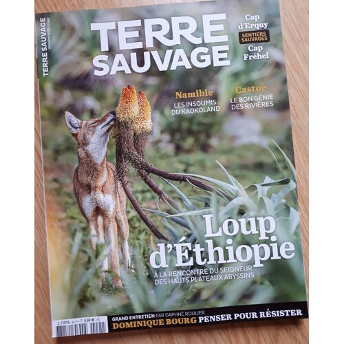 Terre Sauvage 441, Loup D'Ethiopie, Namibie, Castor....