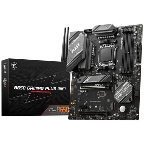 MSI B650 GAMING PLUS WIFI carte mère AMD B650 Emplacement AM5 ATX
